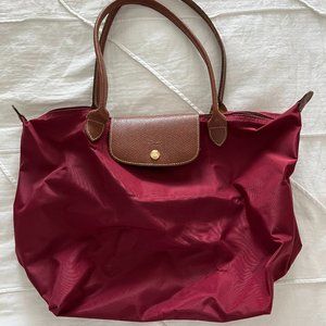 Le Pliage Original Shoulder Bag L - Red